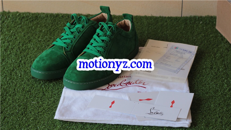 Christian Louboutin Sneaker Low Top Green